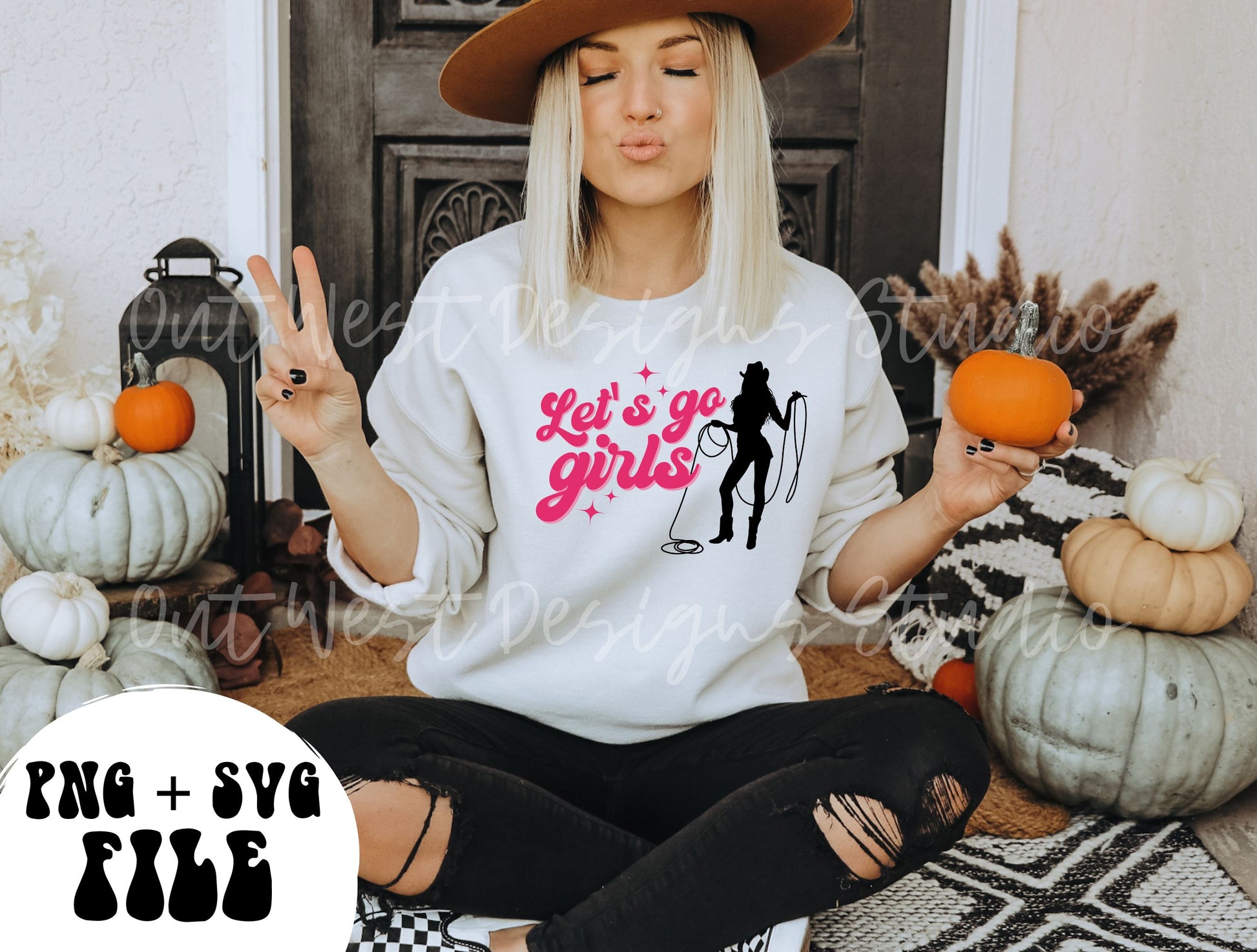 Let's go girls cowgirl PNG, Bachelorette SVG Sublimation Design instant Downloads, Birthday Rodeo Party | Retro Cowboy party Western shirt Shania Twain