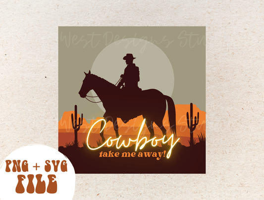 Western Cowboy Desert Current Mood PNG file | Rodeo SVG | Retro Sublimations, Cowgirl Sublimation, Designs Digital Downloads, Shirt Design