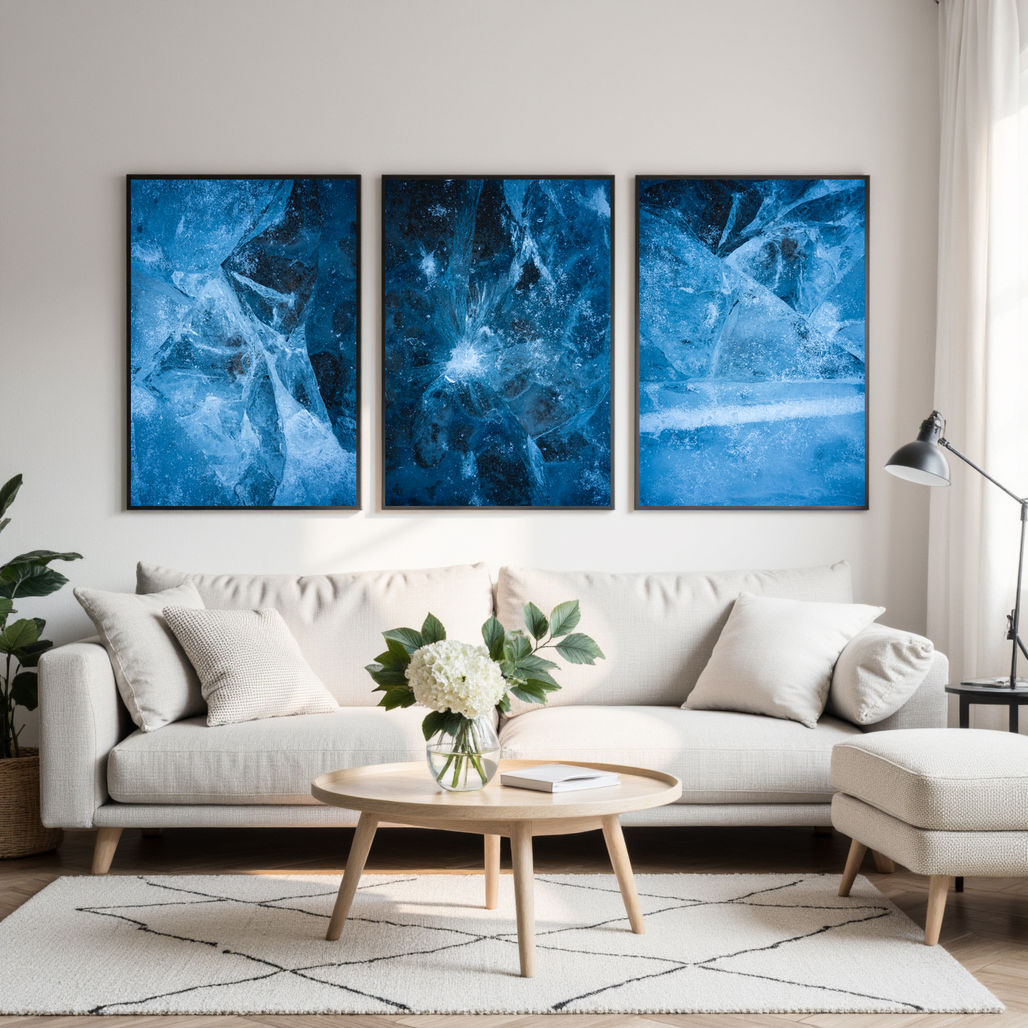 Glacial Calm - Ice Print
