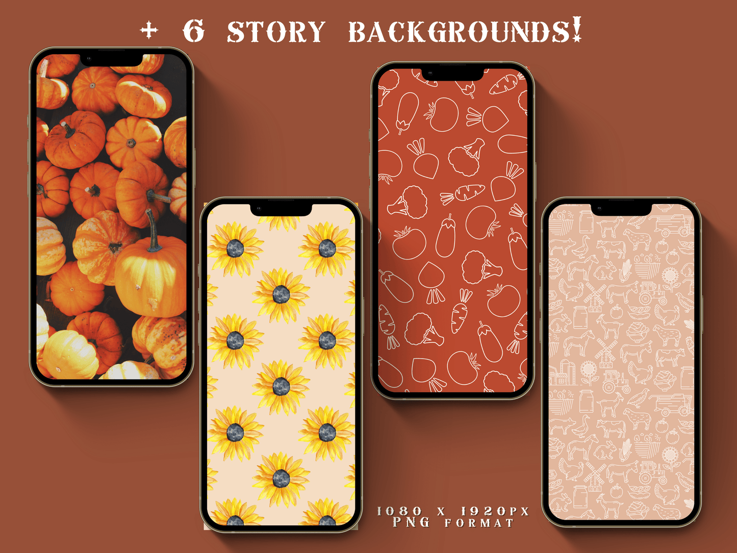 Fall Farm homesteading garden Instagram highlight covers + story backgrounds Farming autumn IG icons social media icons Neutral earthy