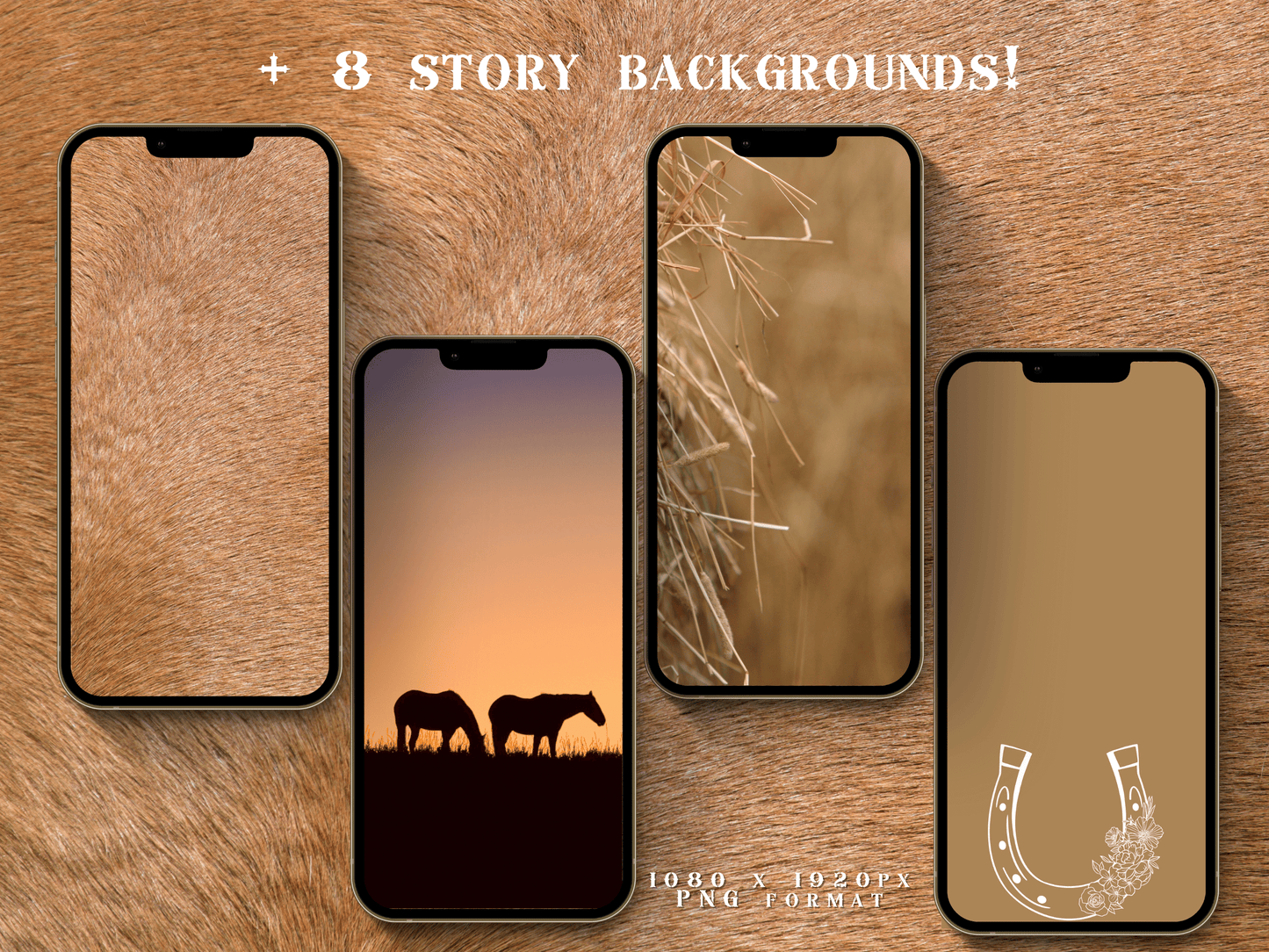 Palomino Equestrian horse riding Instagram highlight covers + story backgrounds - show jumping, pony, dressage, rodeo cowgirl IG icons