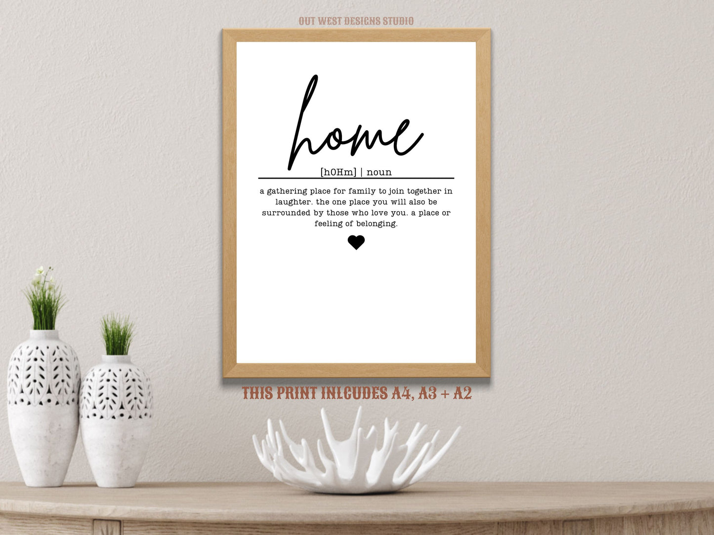 Home Printable Art, Home Definition Print, Wall Art Prints, Instant Download, Quote Print, Minimalist Print, Modern Art, Family Print, Wall