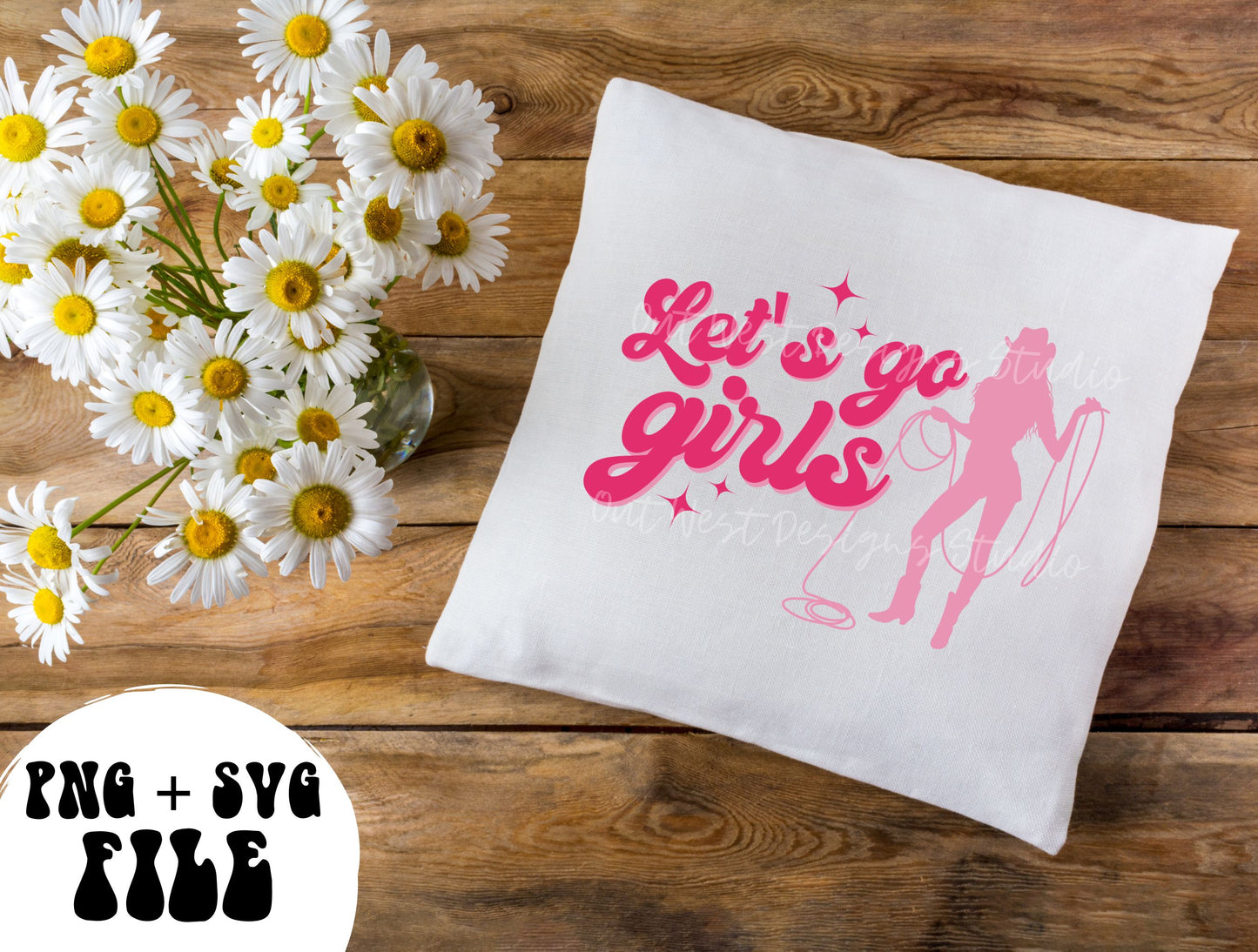 Let's go girls cowgirl PNG, Bachelorette SVG Sublimation Design instant Downloads, Birthday Rodeo Party | Retro Cowboy party Western shirt Shania Twain