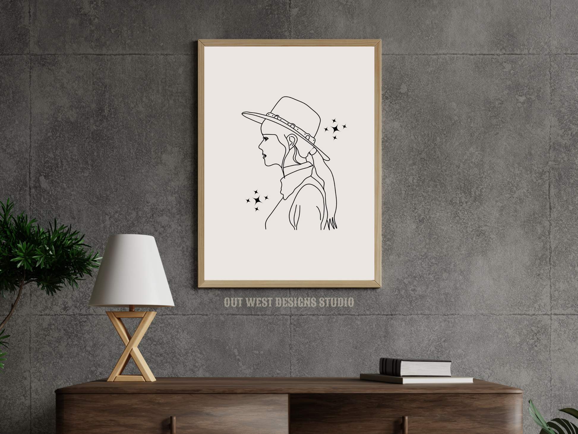 Printable Cosmic Cowgirl print in Off white/grey + black - Western home decor - Poster wall art long cowboy south west bohoPrintable Cosmic Cowgirl print in Off white/grey + black - Western home decor - Poster wall art long cowboy south west boho