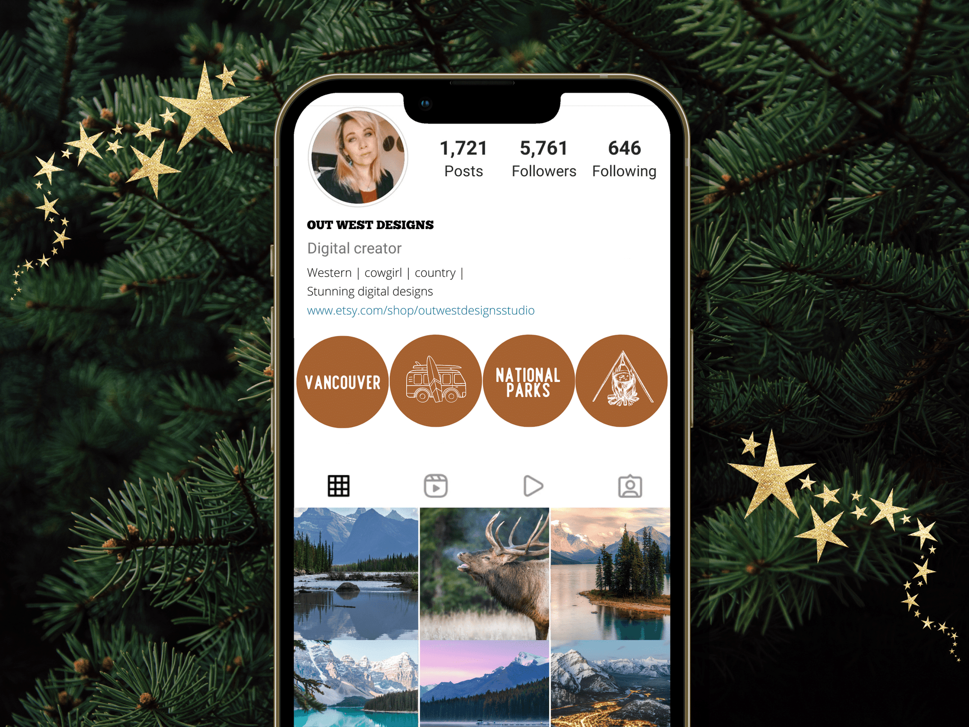 Canada Adventure travel boho Instagram highlight covers + story backgrounds - Canadian Tan brown | exploring wanderlust camping IG icons