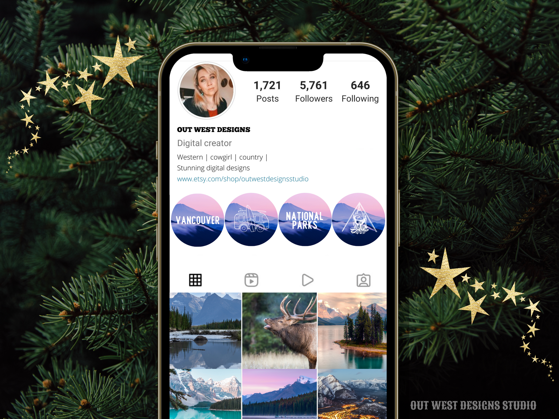 Canada Adventure travel boho Instagram highlight covers + story backgrounds - Canadian pastel sunset | exploring wanderlust camping IG icons