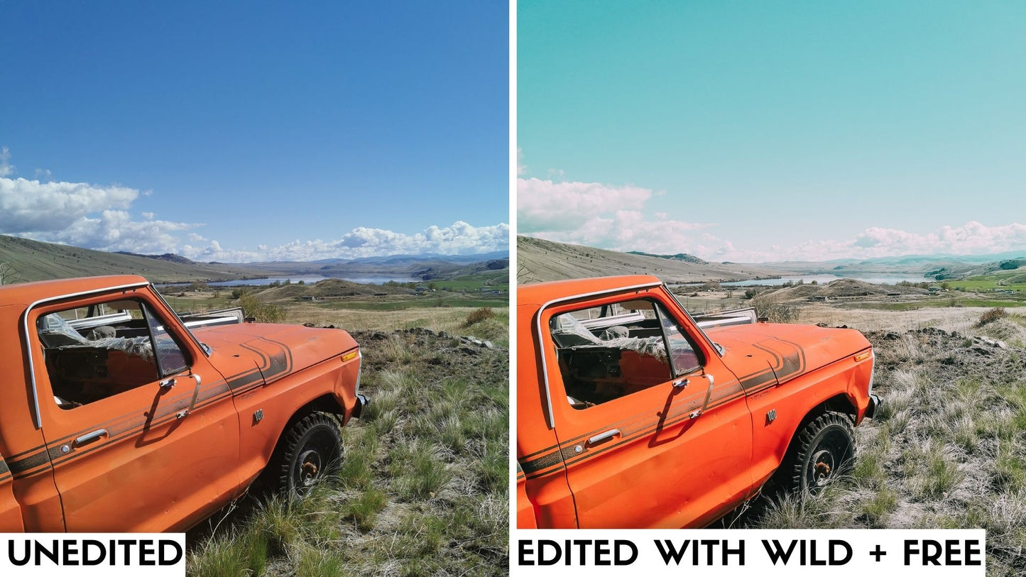 Mobile Presets - Everyday Adventure Presets Pack. Travel horse riding equestrian australian canada preset editing pack.