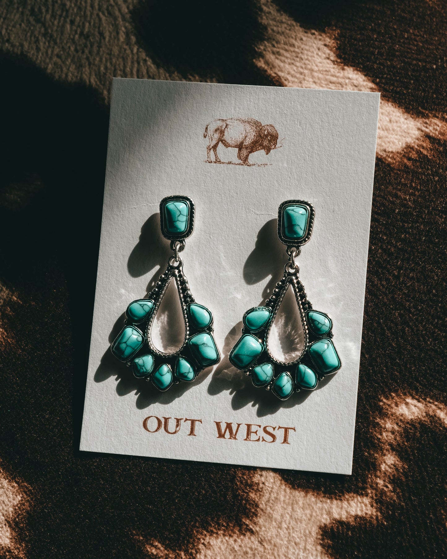 Rock n' Roll class earings | turquoise