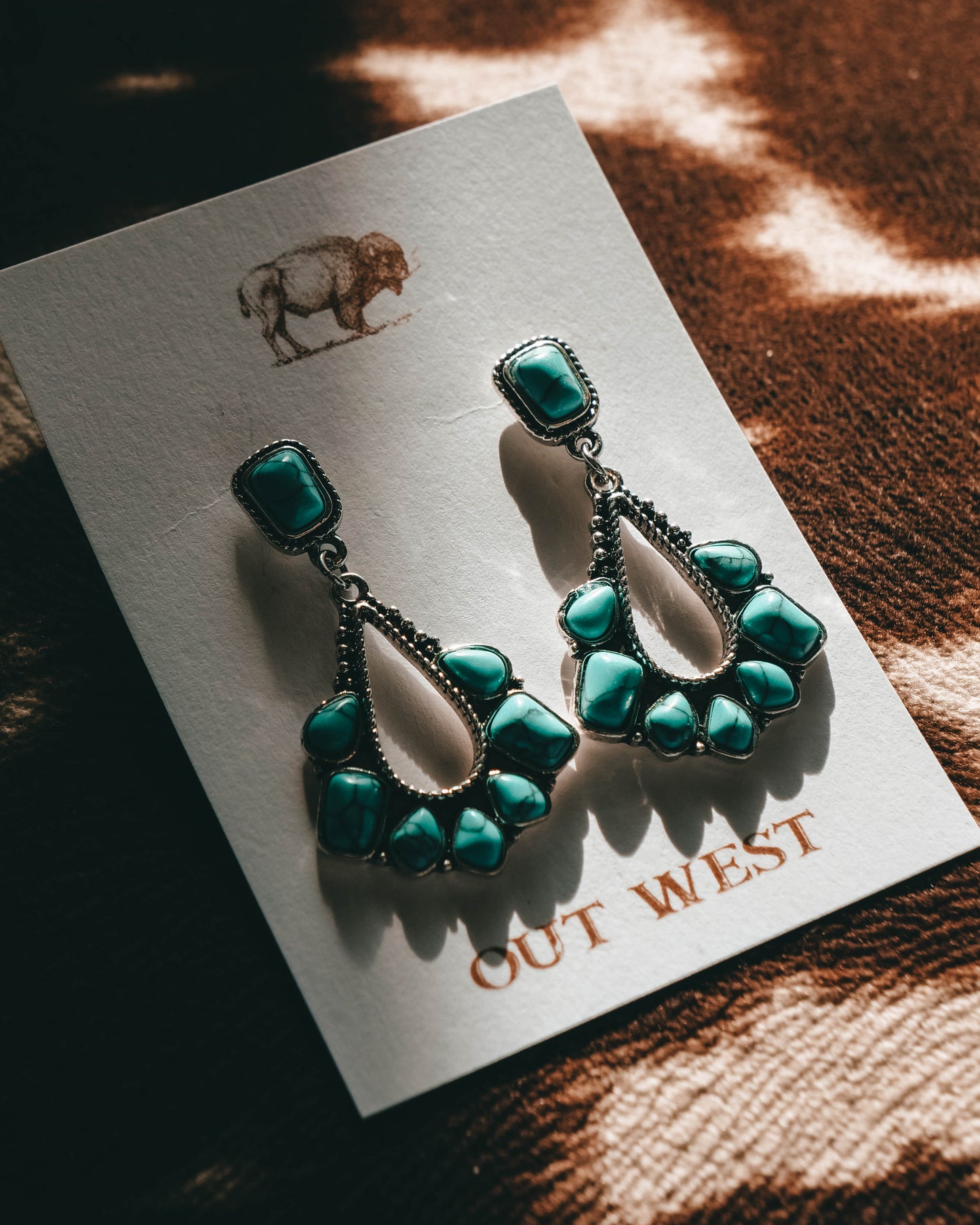 Rock n' Roll class earings | turquoise